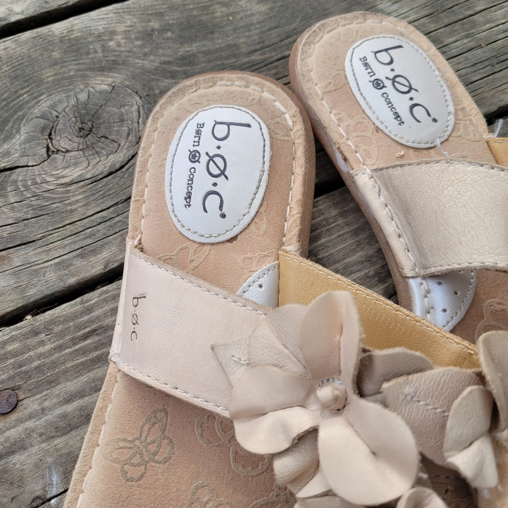 b.o.c. floral sandals - Picture 3 of 6
